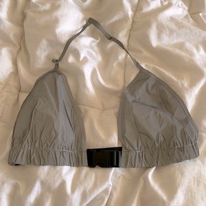 Reflective Crop Top